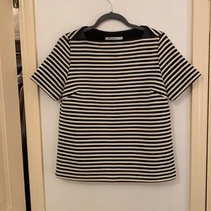 alexander want striped heavy t shirt